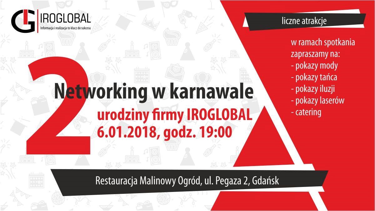 Networking w karnawale – urodziny firmy IROGLOBAL