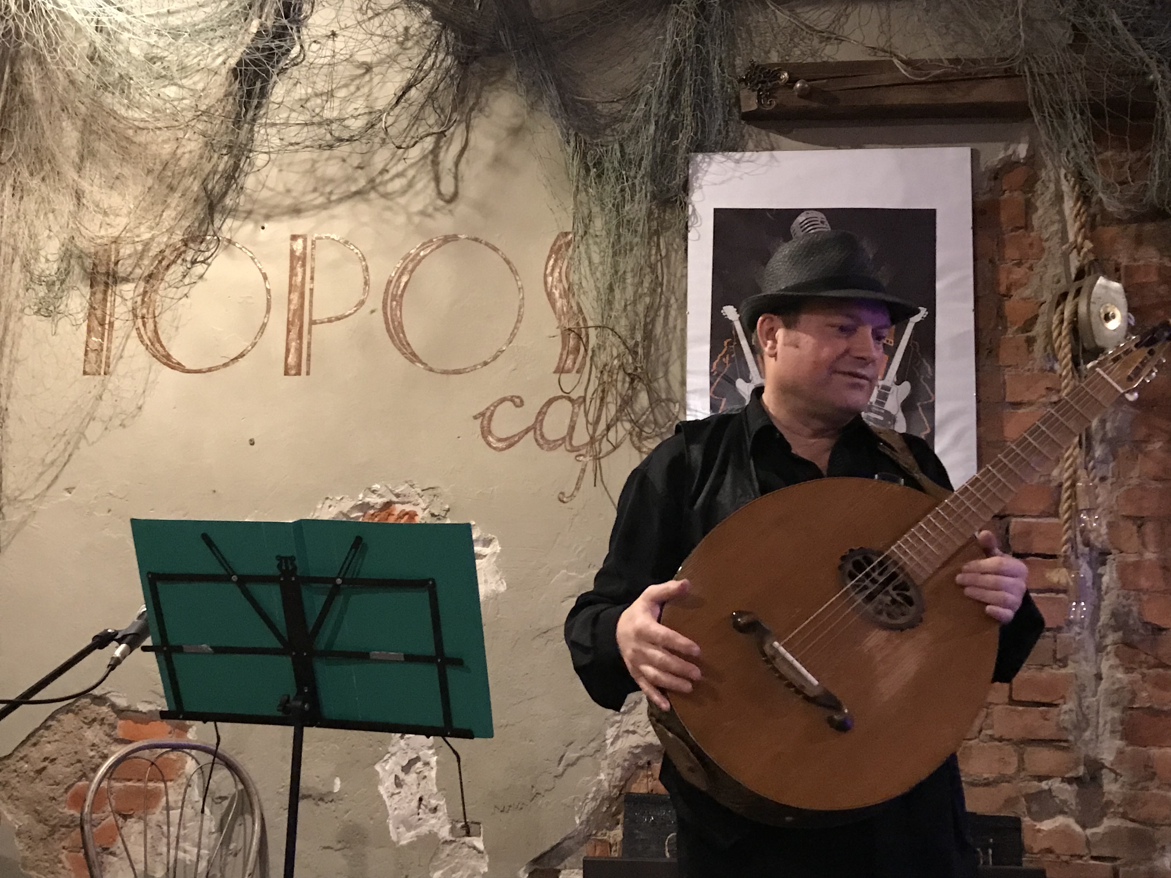 Koncert Volodymyr Bilokur w Restauracji Majolika