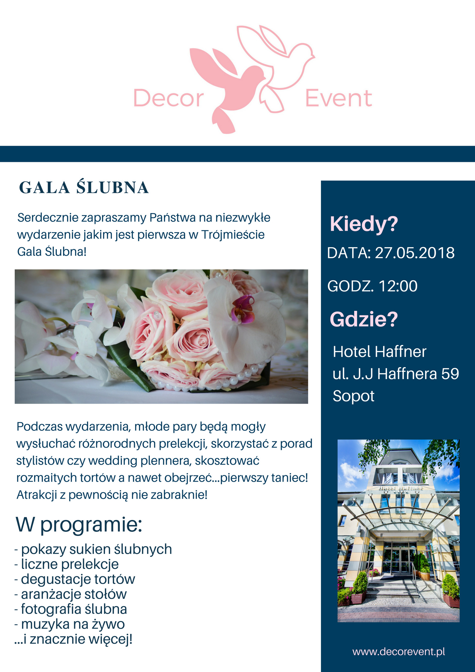 Gala Ślubna w Hotelu Haffner