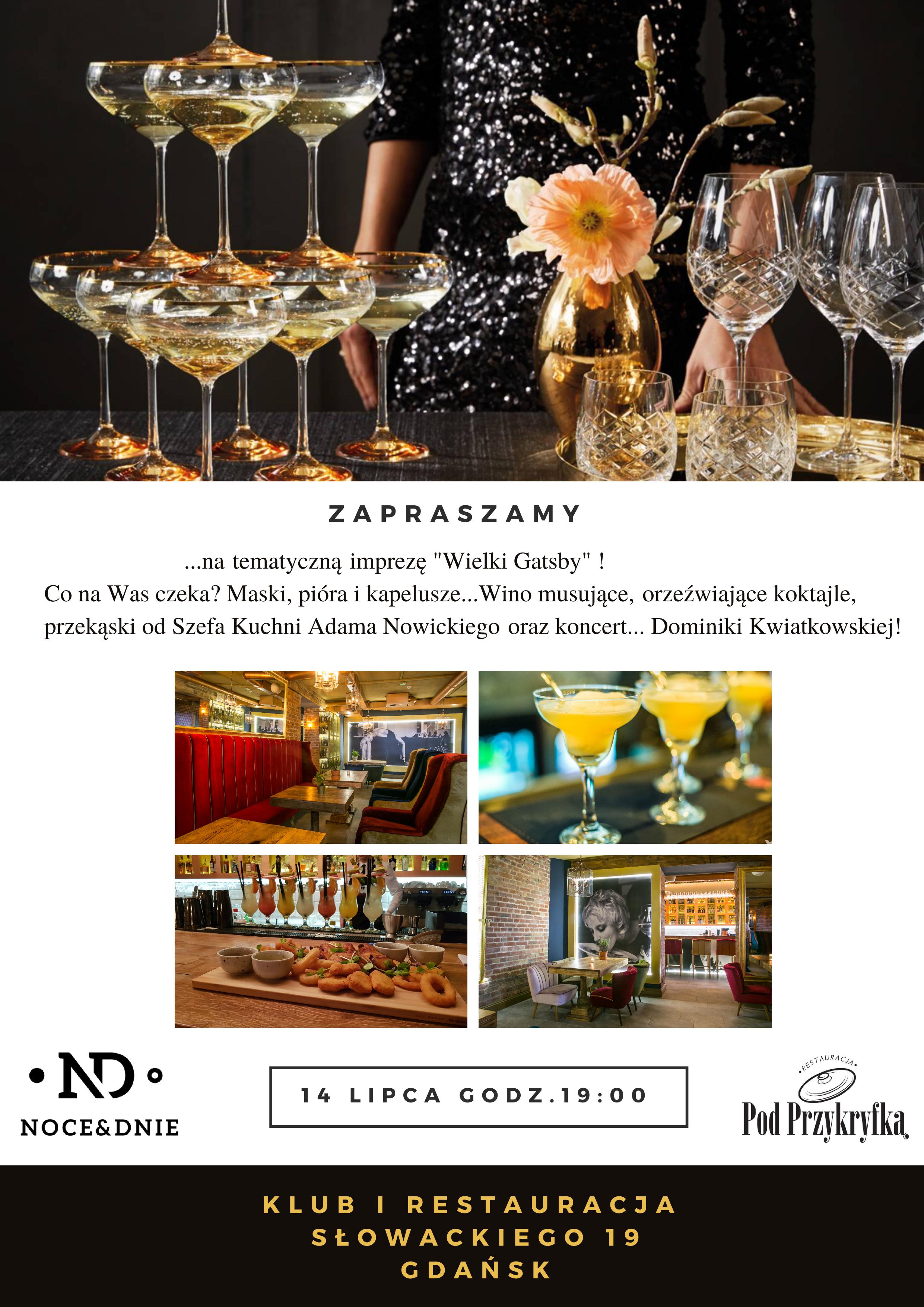 Wielki Gatsby. Noce&Dnie|14.07.2018
