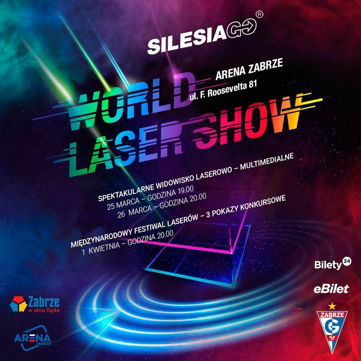 World Laser Show – Silesia Go – Arena Zabrze