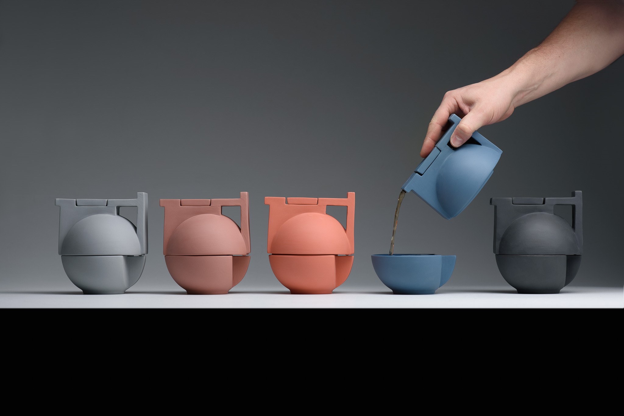 Bau Solo Ćmielów Design Studio - Zestaw porcelany który wygrał targi 2023 we Frankfurcie