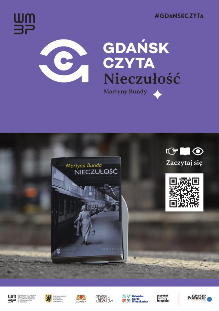 plakat wydarzenia Gdańsk Czyta 2023