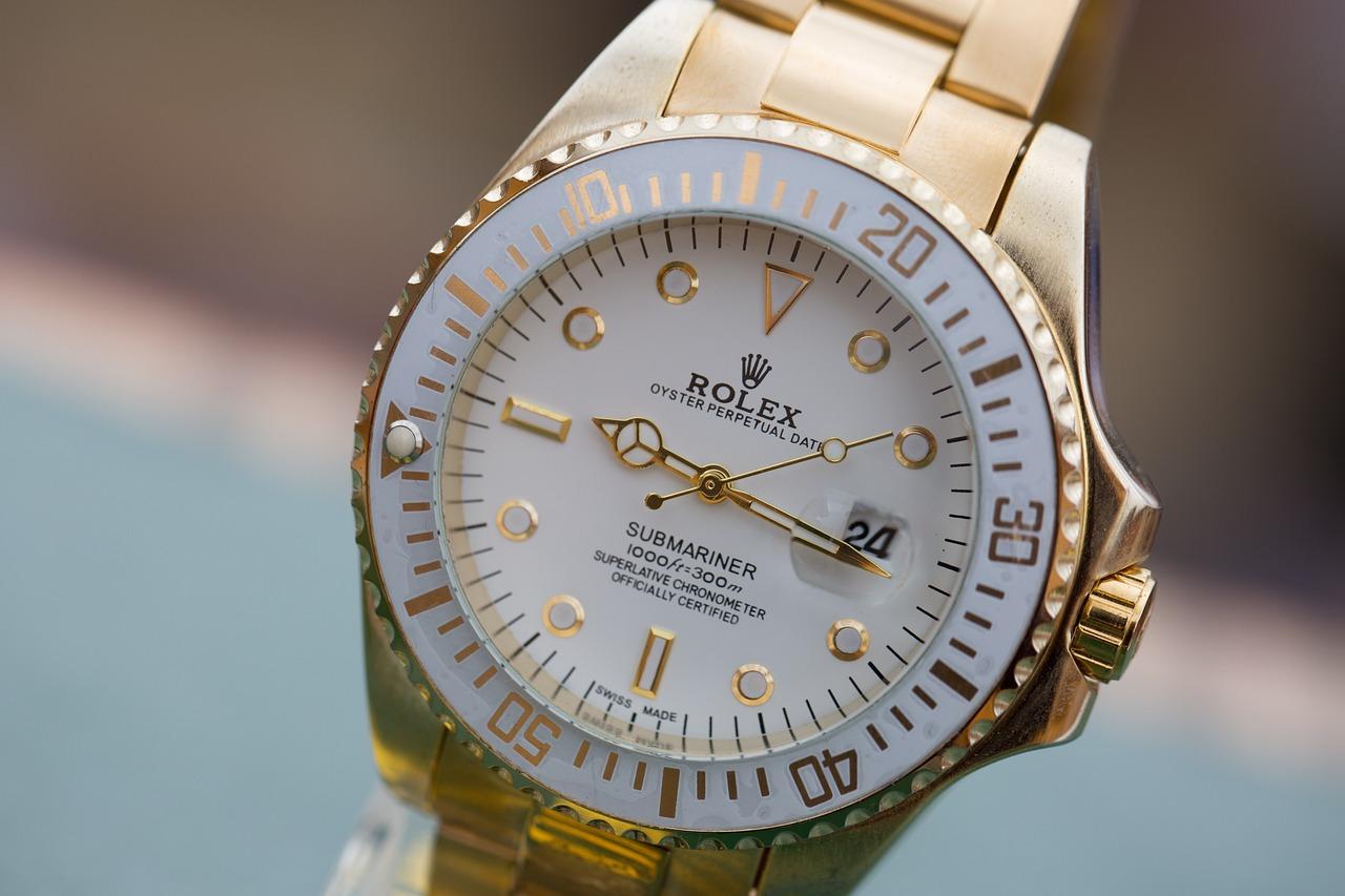 piękny złoty Rolex