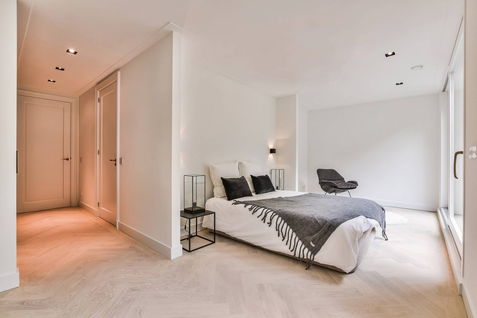 Cozy bedroom interior