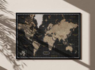 Jak wykorzystać mapę korkową świata do śledzenia podróży?