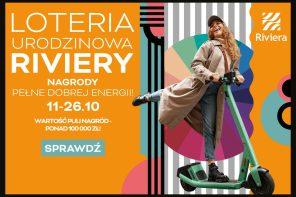 „Nagrody pełne dobrej energii!” – eko loteria z okazji 11 urodzin Centrum Riviera