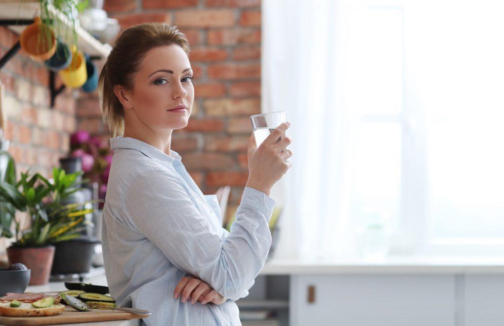 Woman in kitchen