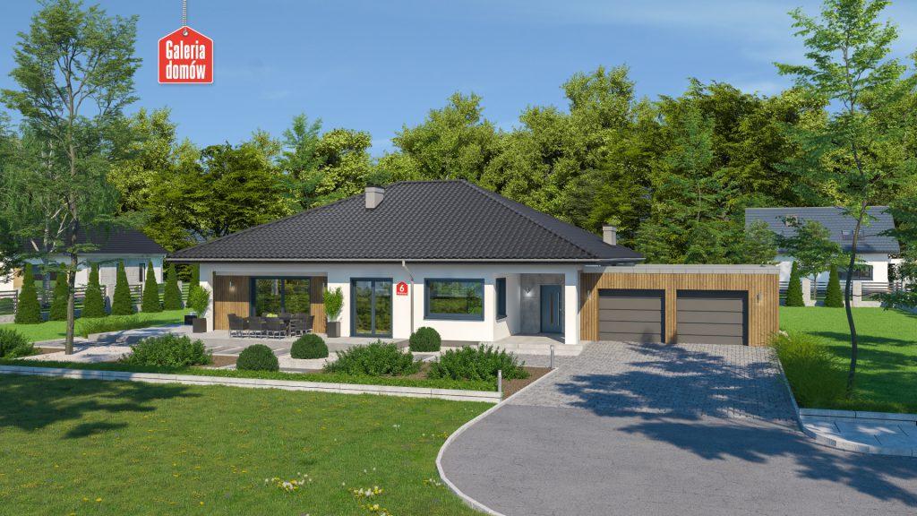 Dom przy Makowej 6 – projekt domu z sypialnią master bedroom