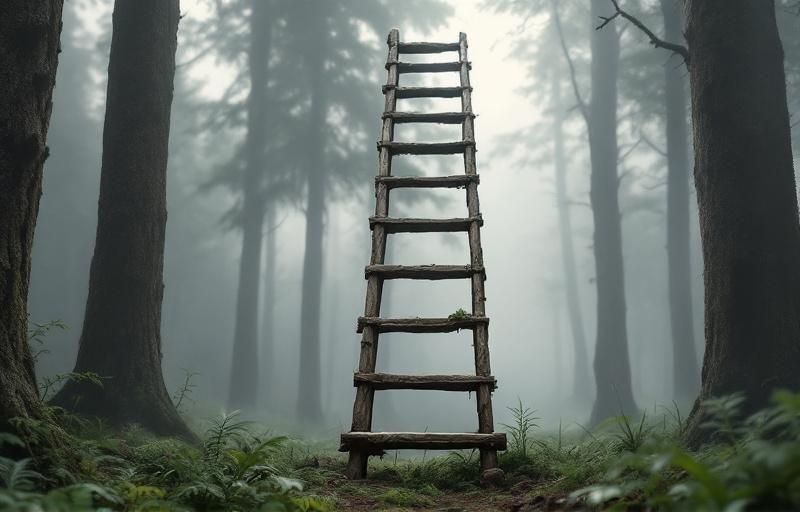 Sennik drabina — znaczenie snów o drabinie