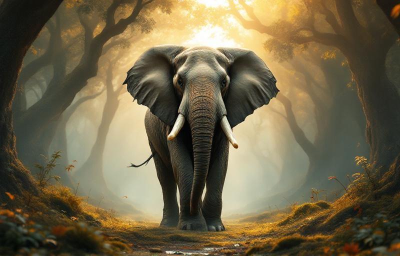 Sennik słoń — znaczenie snu o słoniu