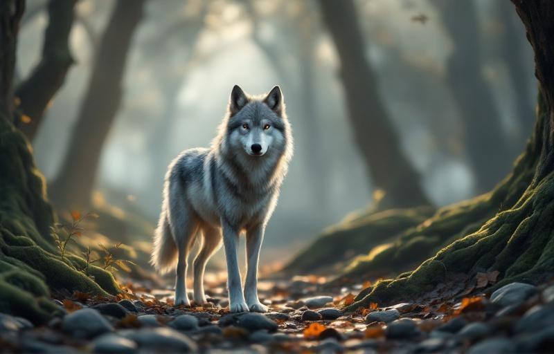 Sennik: łagodny wilk – co znaczy sen o łagodnym wilku?