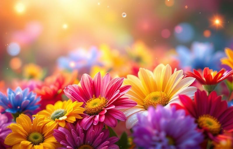 Sennik: kolorowe kwiaty – co znaczy sen o kolorowych kwiatach?