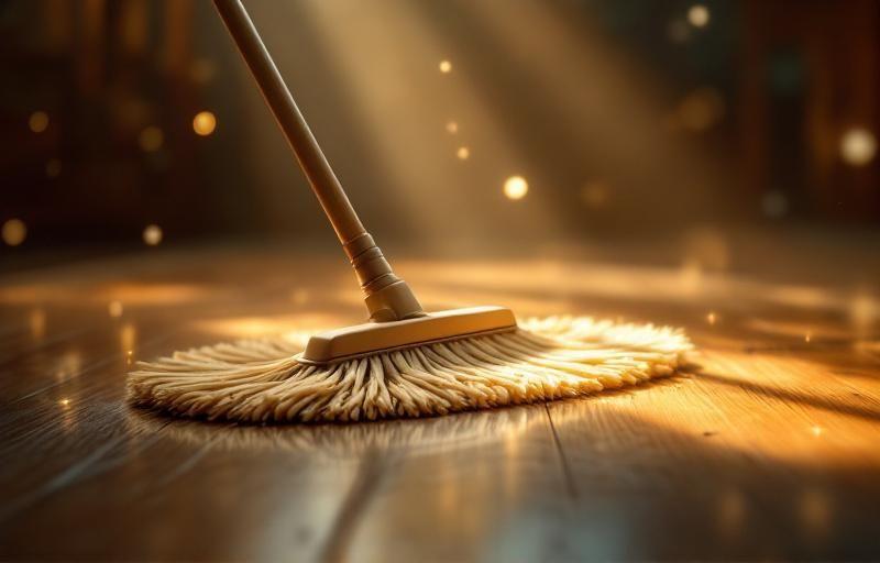 Sennik: mycie podłogi — znaczenie snu