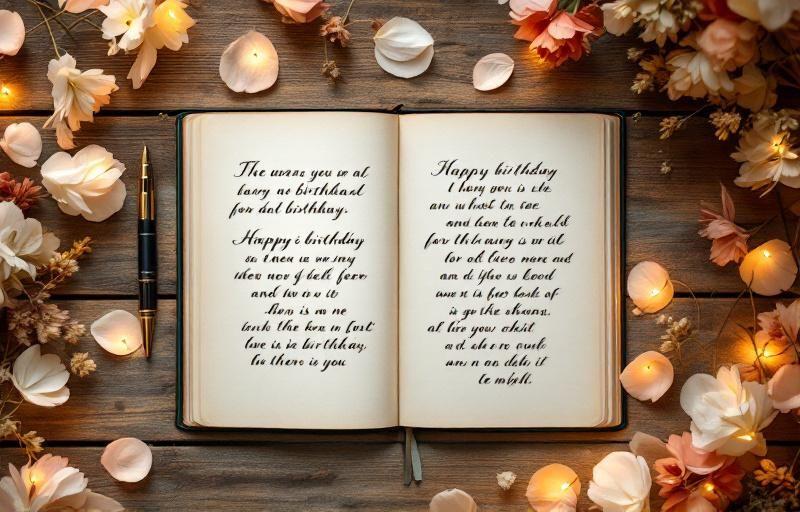 Rymowane życzenia urodzinowe – magia słów, która niesie radość i pamięć