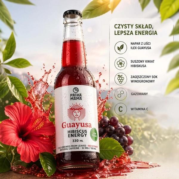 guayusa pachamama cold brew hibiscus energy