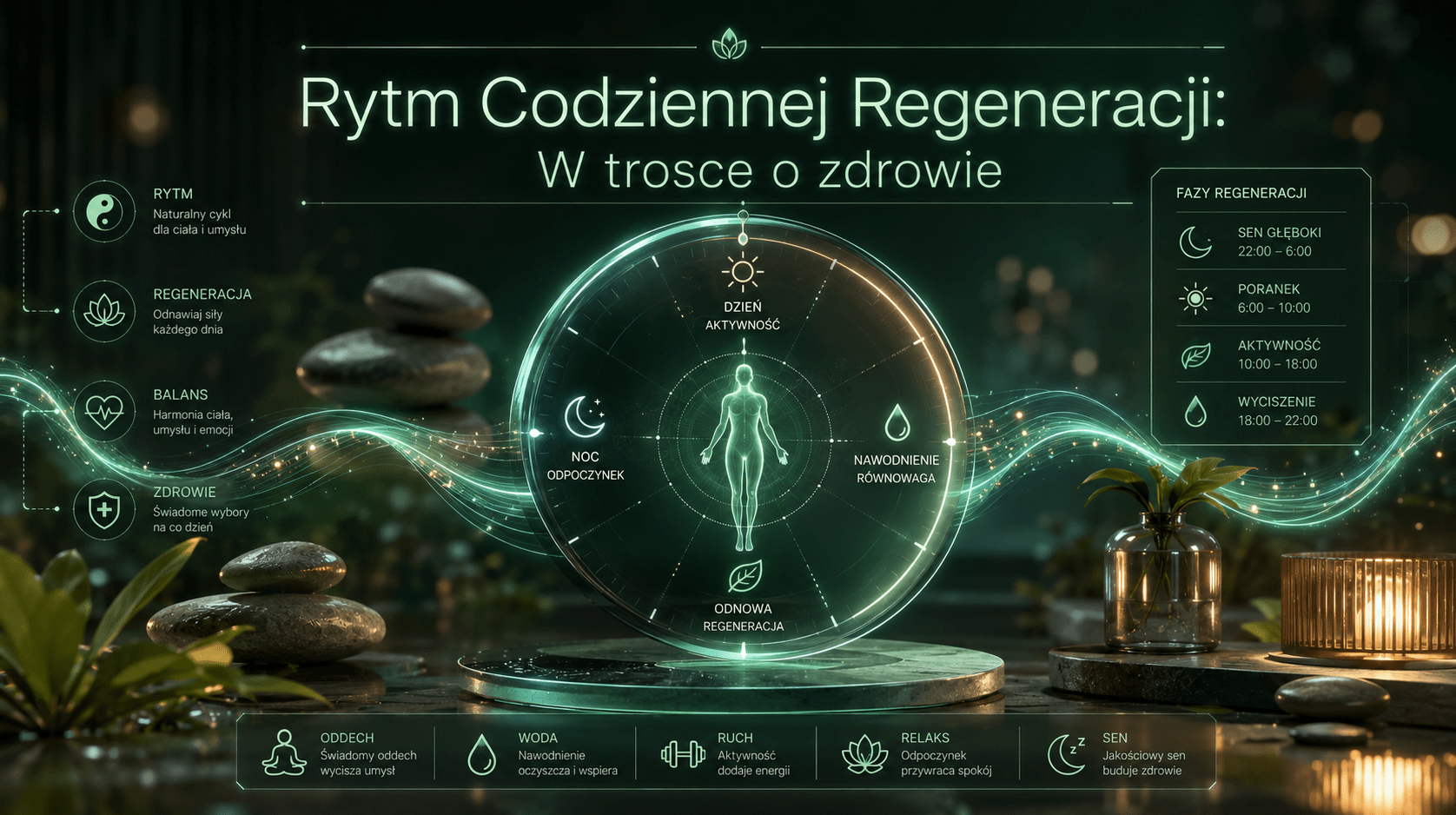 Rytm codziennej regeneracji w trosce o zdrowie